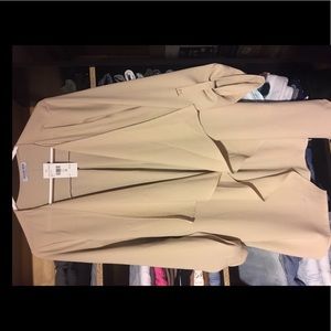 Fashion Nova nude utility jacket